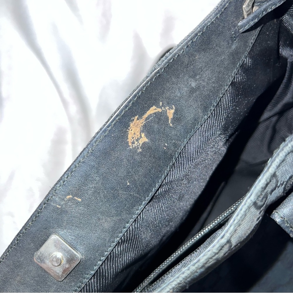Black Gucci Mono Tote - Picture 13 of 13